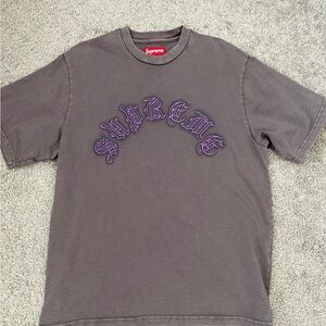 Supreme Gray Crewneck Tee